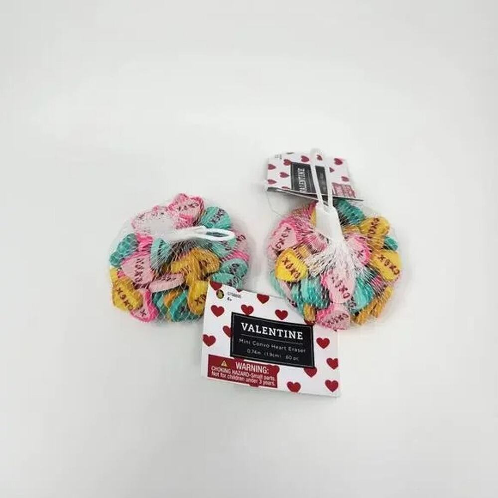 Valentine's Day Sweetheart Mini Convo Erasers